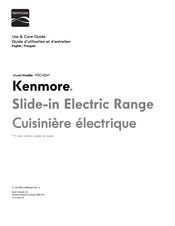 Kenmore 970C4254 Série Guide D'utilisation Et D'entretien