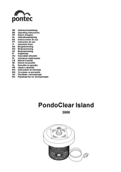 Pontec PondoClear Island 3000 Notice D'emploi