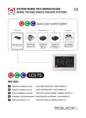 Quick QCC-LCS TS 4.3 Mode D'installation Et D'emploi