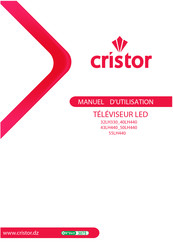 CRISTOR 40LH440 Manuel D'utilisation