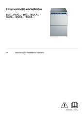 Electrolux EUCA Série Instructions Pour L'installation Et L'utilisation