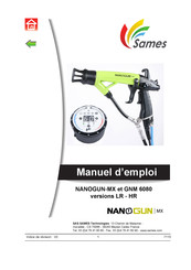 Sames NANOGUN-MX GNM 6080 Mode D'emploi