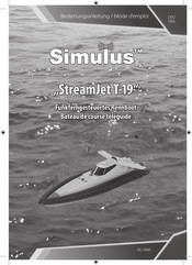 Simulus StreamJet T-19 Mode D'emploi
