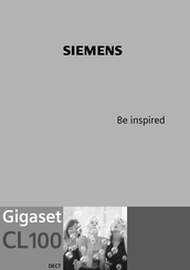 Siemens Gigaset CL100 Mode D'emploi