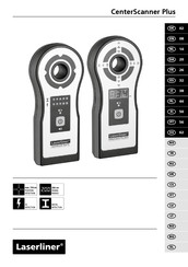 LaserLiner CenterScanner Plus Mode D'emploi