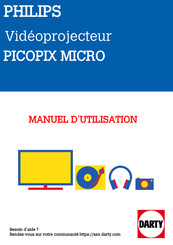 Philips PicoPix Micro PPX320 Manuel Utilisateur