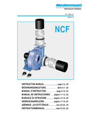 Nederman NCF 120/15 Manuel D'instructions