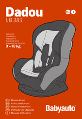 Babyauto Dadou LB 383 Notice D'instruction