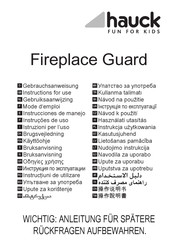 Hauck Fireplace Guard Mode D'emploi