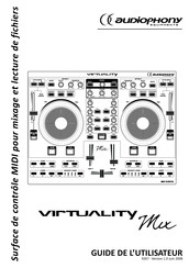 audiophony VIRTUALITY MIX Guide De L'utilisateur