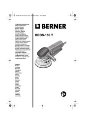 Berner BROS-150 T Notice Originale