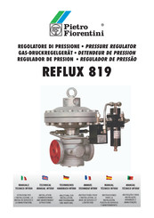 Pietro Fiorentini REFLUX 819 Manuel Technique