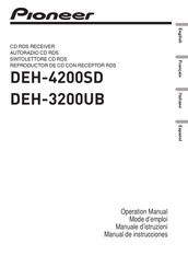 Pioneer DEH-4200SD Mode D'emploi
