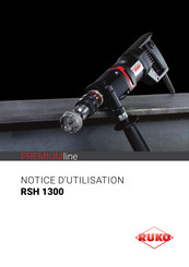 RUKO RSH 1300 Notice D'utilisation