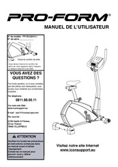 Pro-Form PFIVEX29415.1 Manuel De L'utilisateur