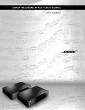 Bose AmPlus 50 Notice D'installation