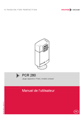 Pfeiffer Vacuum PCR 280 Manuel De L'utilisateur