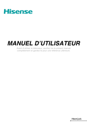 Hisense A6GV Série Manuel D'utilisateur