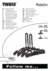 Thule RideOn 9503 Instructions De Montage