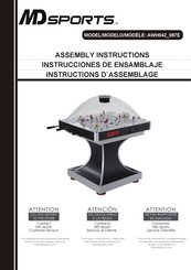 MD SPORTS AWH042_087E Instructions D'assemblage