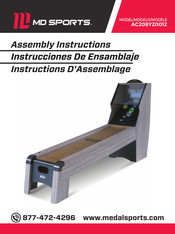 MD SPORTS AC208Y20012 Instructions D'assemblage