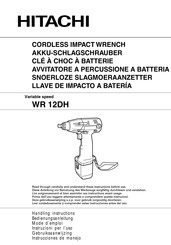 Hitachi WR 12DH Mode D'emploi