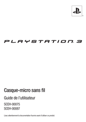 PlayStation SCEH-00087 Guide De L'utilisateur