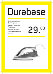 Durabase 29.80 Manuel D'instructions