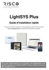Risco LightSYS Plus Guide D'installation Rapide