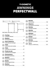 Dometic PERFECTWALL PW1000 Instructions De Montage