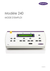 AmpliVox 240 Mode D'emploi