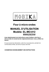 MOBIKA MM925E5W Manuel D'utilisation