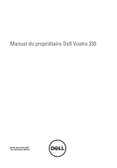 Dell Vostro 330 Manuel Du Propriétaire