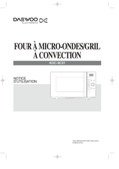 DAEWOO ELECTRONICS KOC-9C3T Notice D'utilisation