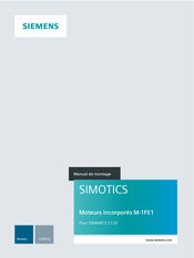 Siemens SIMOTICS M-1FE1 Manuel De Montage