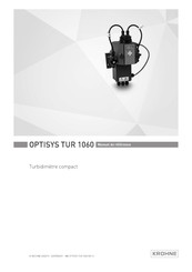 KROHNE OPTISYS TUR 1060 Manuel De Référence