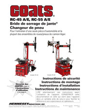 HENNESSY INDUSTRIES Coats RC-45 A/E Instructions De Montage