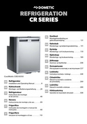 Dometic CoolMatic CR Série Instructions De Montage Et De Service