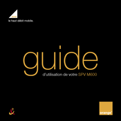 ORANGE SPV M600 Guide D'utilisation