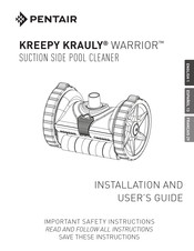 Pentair KREEPY KRAULY WARRIOR Guide D'installation Et D'utilisation