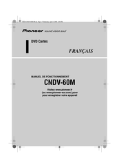 Pioneer CNDV-60M Manuel De Fonctionnement