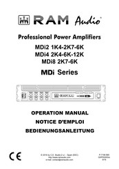 RAM Audio MDi8 2K7 Notice D'emploi