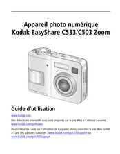 Kodak EasyShare C503 Zoom Guide D'utilisation