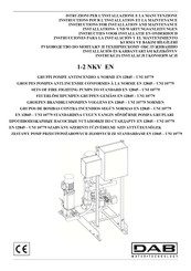 DAB 1 NKV EN Instructions Pour L'installation Et La Maintenance