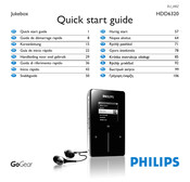 Philips Jukebox HDD6320 Guide De Démarrage Rapide