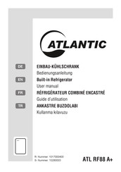 Atlantic ATL RF88 A+ Guide D'utilisation