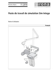 Sirona Sim Intego Notice D'utilisation