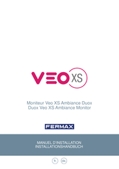Fermax Veo XS Ambiance Duox Manuel D'installation