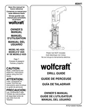 Wolfcraft 46441 Guide De L'utilisateur