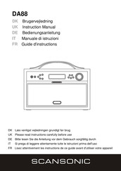 Scansonic DA88 Guide D'instructions